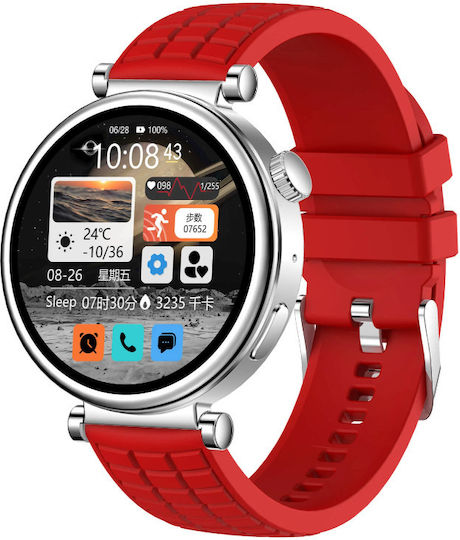 Z01 Mini Smartwatch (Red) view 1