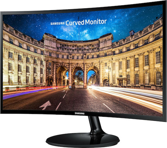 Samsung C27F390FHR VA Curved Monitor 27" FHD 1920x1080 with Response Time 4ms GTG view 2