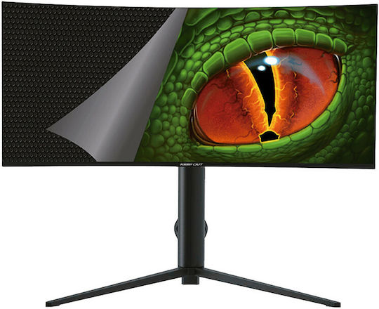 Keep Out XGM34UW Gaming Monitor 34" QHD 3440x1440 165Hz with Response Time 1ms GTG