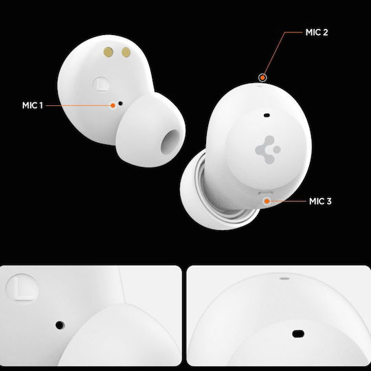 Spigen SA2401 ANC Pro In-ear Bluetooth Handsfree Earphones with Charging Case Black view 5