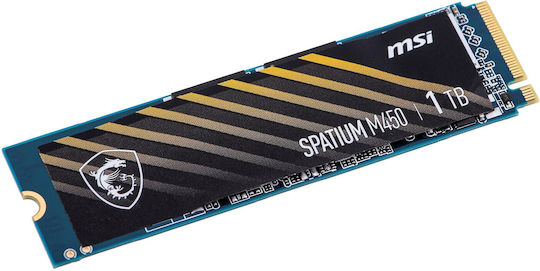 MSI Spatium M450 SSD 1TB M.2 Type with PCI Express 4.0 Connection S78-440L920-P83 view 2