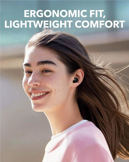 Soundcore by Anker A30i In-ear Bluetooth Handsfree Earphones with Sweat Resistance and Charging Case Black vue 4