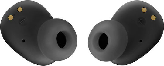 JBL Wave Buds Bluetooth Handsfree Earphones with Sweat Resistance and Charging Case Black view 6