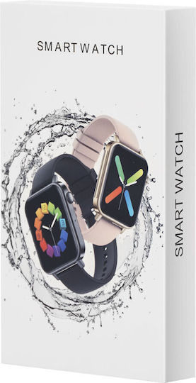 L17 Aluminium Smartwatch with Heart Rate Monitor (Black) view 4