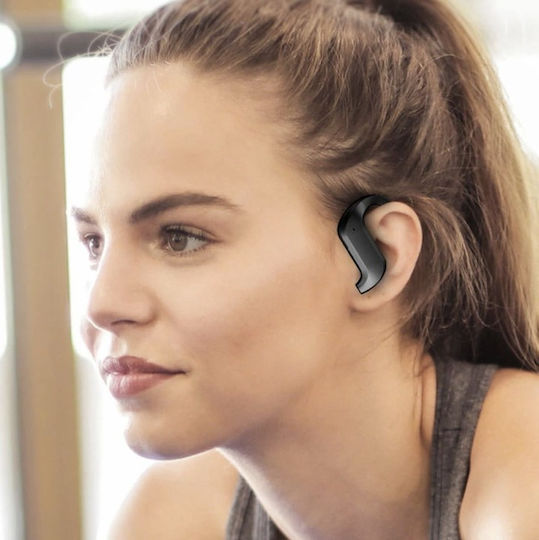 In-ear Bluetooth Handsfree Earphones with Charging Case Black view 3