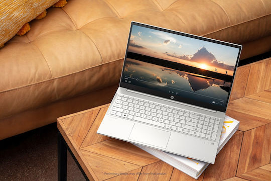 HP Pavilion 15-eh3005nw 15.6" IPS FHD (Ryzen 5-7530U/8GB/512GB SSD/W11 Home) Natural Silver (US Keyboard) vue 3