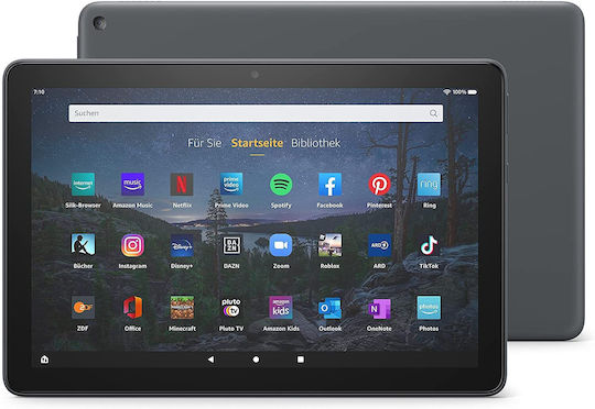 Amazon Fire HD 10 Plus 10.1Inches Tablet (4GB/32GB) Black view 1