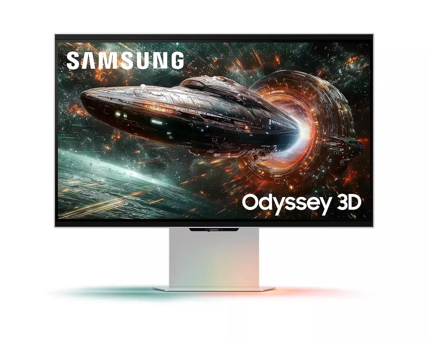 Samsung Odyssey 3D G90XF IPS HDR Gaming Monitor 27" 4K 3840x2160 165Hz with Response Time 1ms GTG view 3
