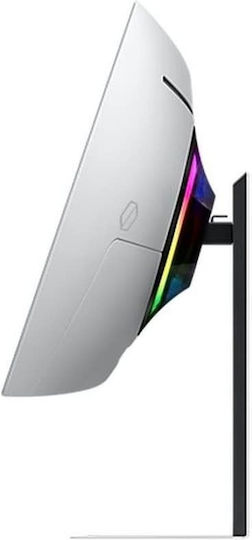 Samsung Odyssey G8 OLED HDR Curved Gaming Monitor 34" QHD 3440x1440 175Hz with Response Time 0.03ms GTG view 2