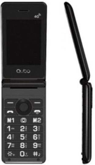 Qubo X-28 Single SIM Black view 1