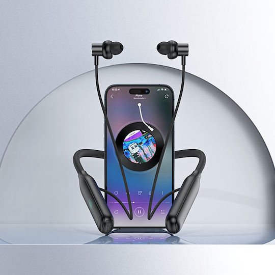 Acefast N4 In-ear Bluetooth Handsfree Earphones with Sweat Resistance Black view 8