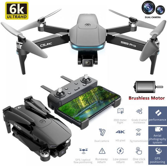 CSJ S189 Pro Drone 5G with 4K Camera and Controller view 4