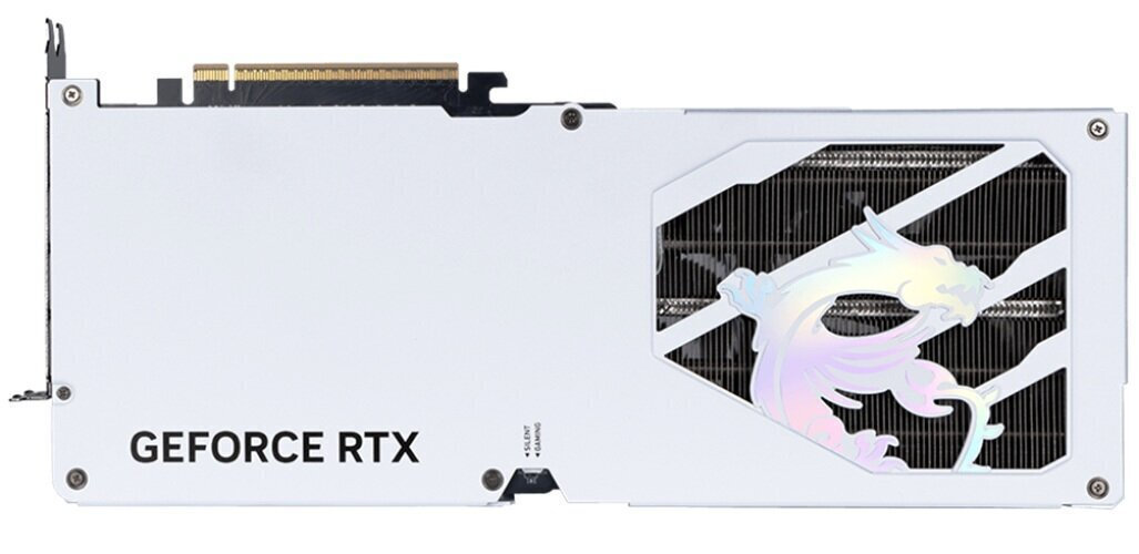 MSI GeForce RTX 5070 Ti 16GB GDDR7 Gaming Trio OC White Graphics Card Ansicht 3