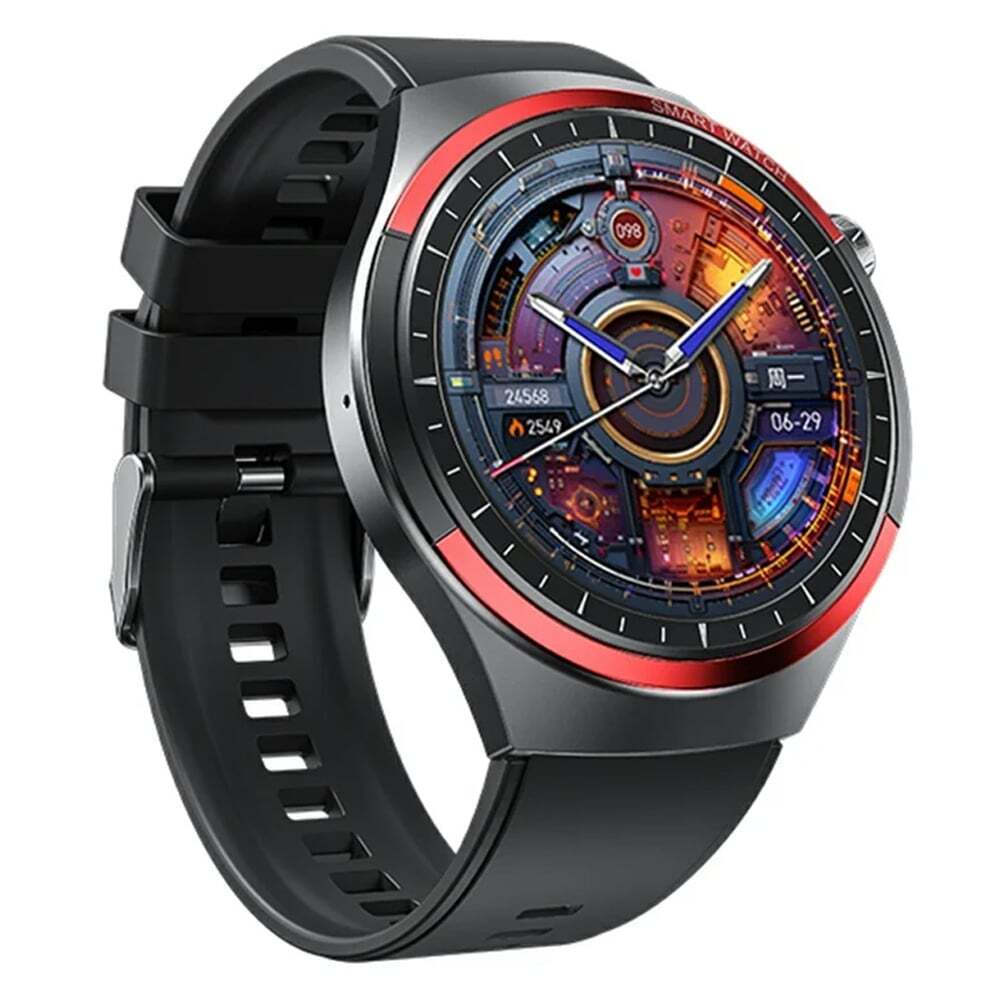 WK WH-05 Smartwatch with Heart Rate Monitor (Black) view 1