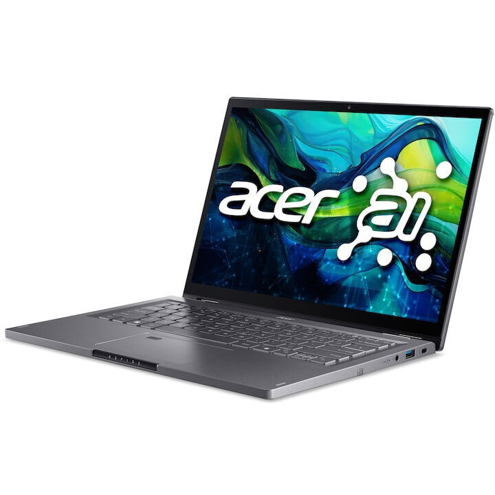Acer Aspire ASP14-52MTN -54RG 14" IPS FHD+ Touchscreen (Ultra 5-115U/16GB/512GB SSD/W11 Home) Steel Gray (International English Keyboard) view 9