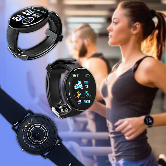 WATCHLITE Smartwatch with Heart Rate Monitor (Black) view 2