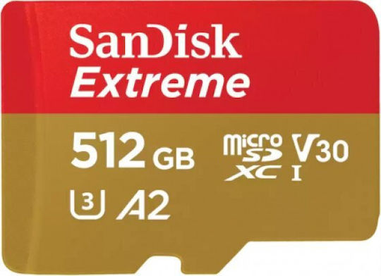 Sandisk Extreme microSDXC Class 10 U3