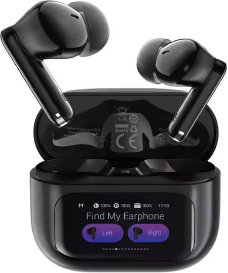 Acefast W6 In-ear Bluetooth Handsfree Earphones with Charging Case Black
