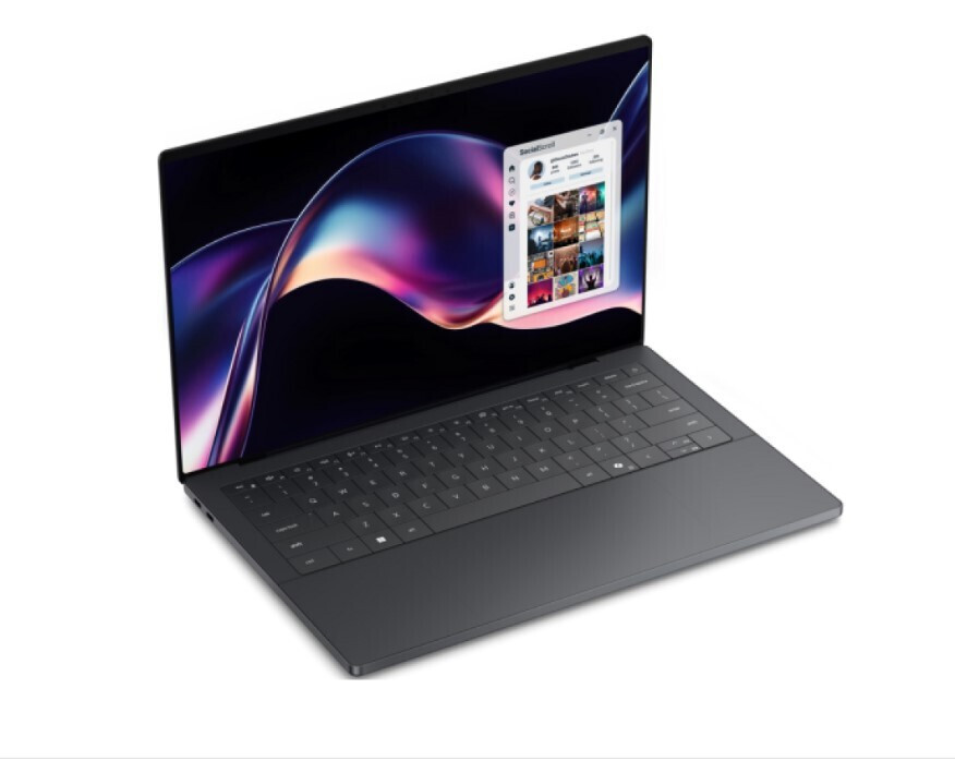 Dell XPS 14 14" QHD 120Hz (Ultra 7-355/16GB/1TB SSD/W11 Pro) (US Keyboard) vue 2