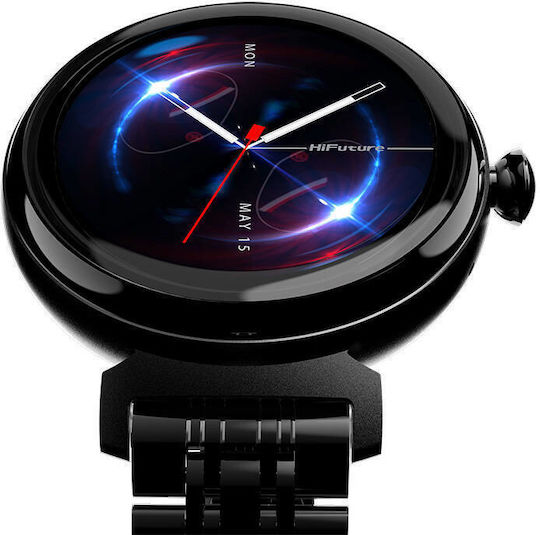 HiFuture Aura Smartwatch with Heart Rate Monitor (Black) view 6