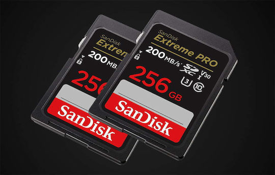 Sandisk Extreme Pro SDXC 256GB Class 10 U3 V30 UHS-I view 6