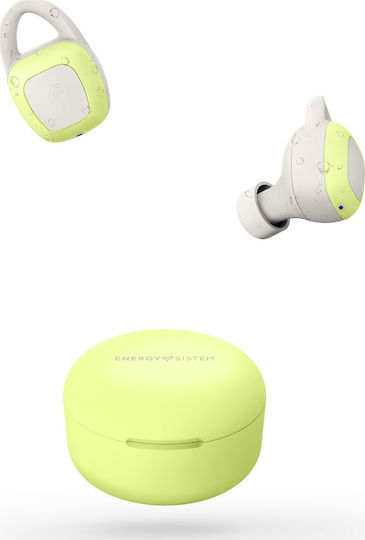 Energy Sistem Sport 6 In-ear Bluetooth Handsfree Earphones with Sweat Resistance and Charging Case Yellow