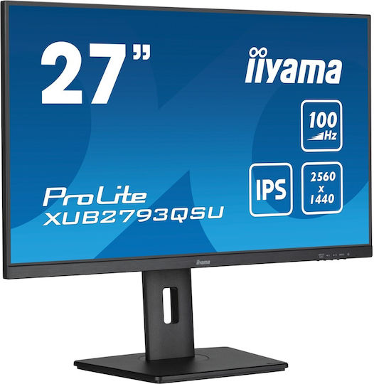 Iiyama ProLite XUB2793QSU-B6 IPS Monitor 27" QHD 2560x1440 view 5