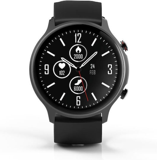 HAMA Fit Watch 6910 with Heart Rate Monitor (Black) view 3