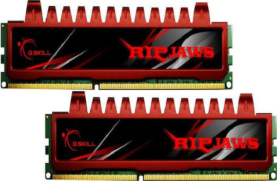 G.Skill Ripjaws DDR3 8GB RAM with 2x4GB Modules and Speed 1600 for Desktop F3-12800CL9D-8GBRL vue 3