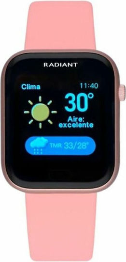 RAS10103 Smartwatch with Heart Rate Monitor (Pink)