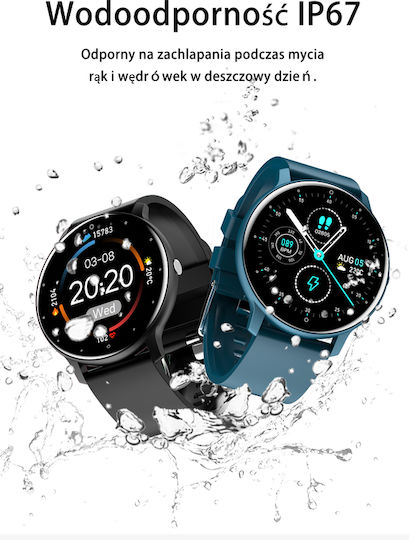 Gravity Gt1-1 Smartwatch with Heart Rate Monitor (Multicolour) vista 5