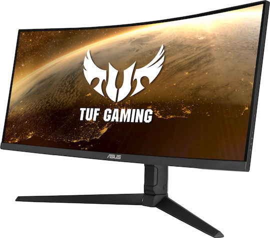 Asus TUF Gaming VG34VQL1B Ultrawide VA HDR Curved Gaming Monitor 34" QHD 3440x1440 165Hz with Response Time 1ms GTG view 2