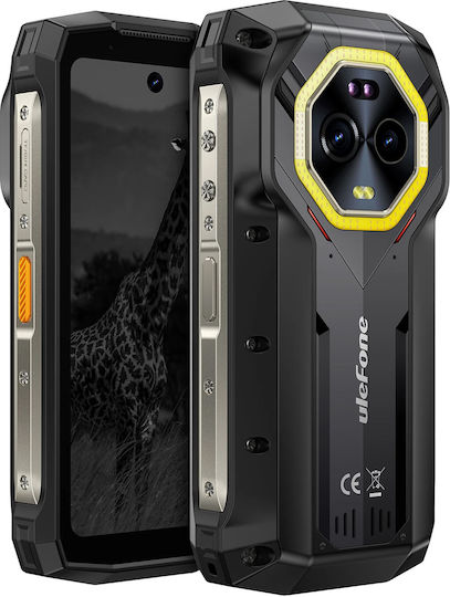 Ulefone Armor Mini 20 Pro 5G Dual SIM (8GB/256GB) Resistant Smartphone Frost Black