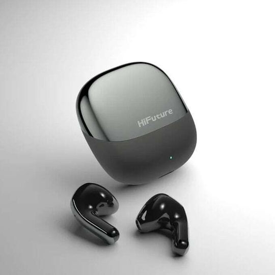 HiFuture In-ear Bluetooth Handsfree Earphones Metallic Grey view 1