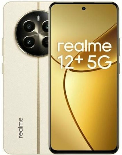 Realme 12+ 5G Dual SIM (8GB/256GB) Beige view 5