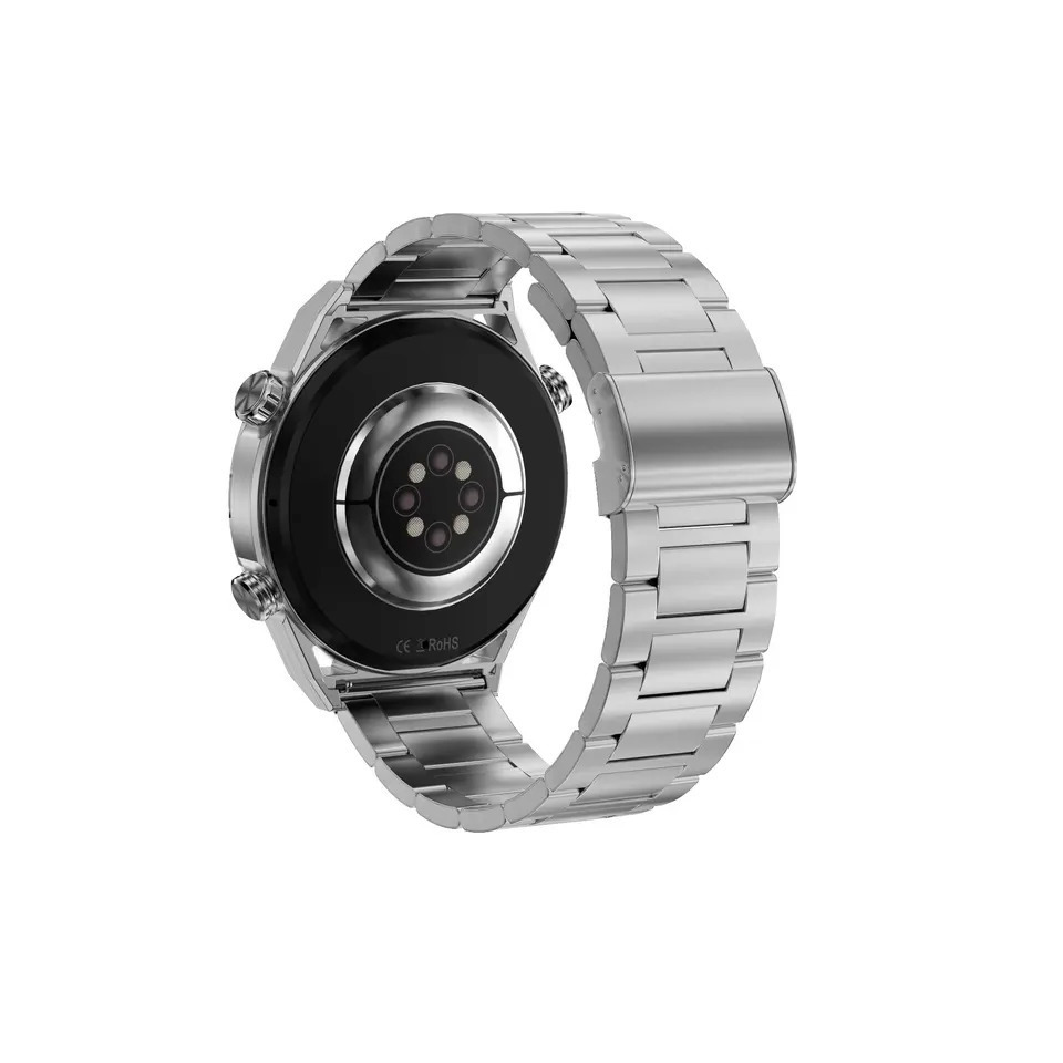 Aluminium Smartwatch with Heart Rate Monitor (Silver) view 2