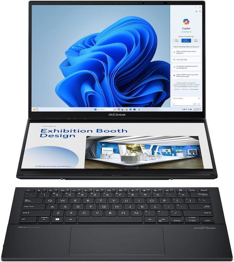 Asus Zenbook DUO UX8406MA-PZ103W 14" OLED Touchscreen 120Hz (Ultra 9-185H/32GB/1TB SSD/W11 Home) (US Keyboard)