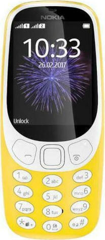 Nokia 3310 2017 Dual SIM (16MB) Mobile Phone with Buttons (English) Yellow view 6