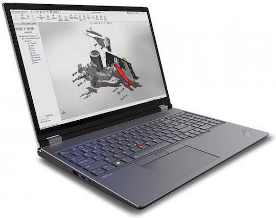 Lenovo ThinkPad P16 Gen 2 (Intel) 16" IPS QHD+ 165Hz (i7-13850HX/32GB/1TB SSD/RTX 2000 Ada/W11 Pro) M.2 2280 PCIe 4.0 Storm Grey (US Keyboard)