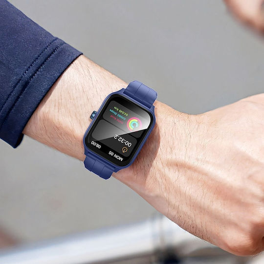 Hoco Y27 Call Smartwatch (Blue) view 2