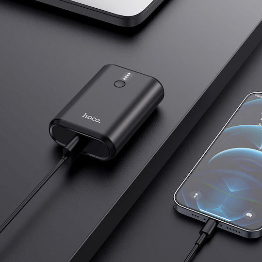 Hoco Q3 Mayflower 10000mAh 18W with USB-A Port and USB-C Port Quick Charge 3.0 Black vue 3