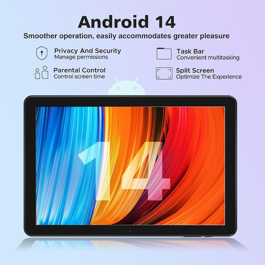 Doogee T10W 4G 10.1Inches Tablet (4GB/128GB) Blue view 4