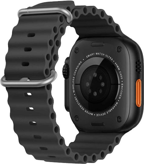 Bikkembergs BK12 Big Aluminium Smartwatch with Heart Rate Monitor (Black) view 3