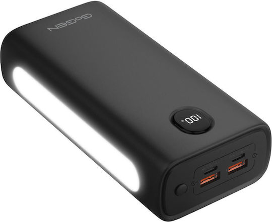 GoGEN Power Bank 30000mAh with 2 USB-A Ports and 2 USB-C Ports Black vue 2