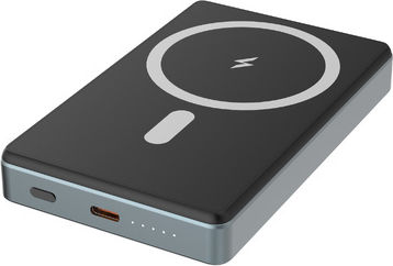 Powertech PT-1377 MagSafe Power Bank 10000mAh 20W Gray vue 6
