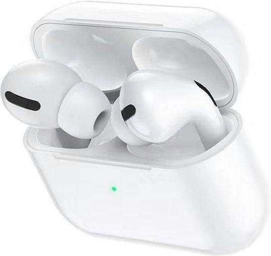 Hoco DES08 Plus In-ear Bluetooth Handsfree Earphones with Charging Case White