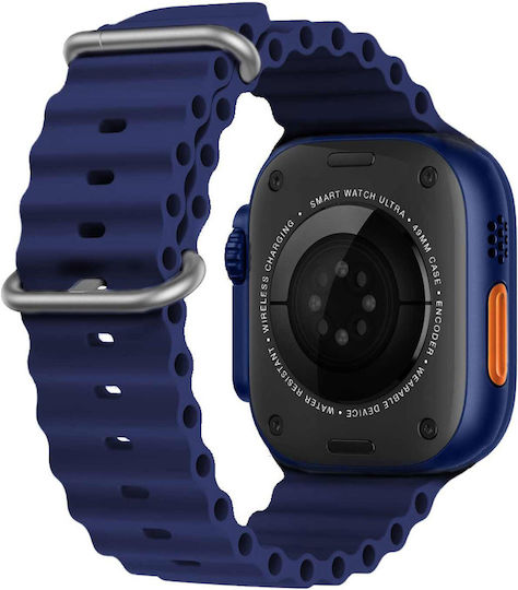 Bikkembergs BK13-11 Aluminium Smartwatch with Heart Rate Monitor (Blue) view 3