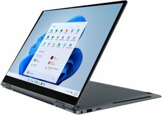 Samsung Galaxy Book4 Pro 360 16" OLED Touchscreen 120Hz (Ultra 7-155H/16GB/512GB SSD/W11 Pro) Moonstone Gray (ES Keyboard) view 2