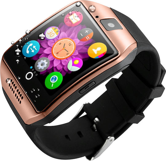 Avizar Watch 3B with Heart Rate Monitor (Gold)