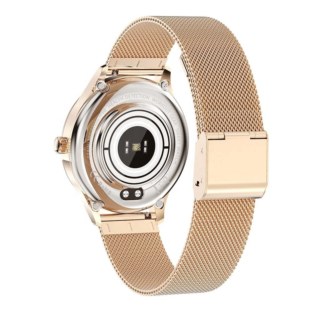 LuXurY FiT Aluminium Smartwatch with Heart Rate Monitor (Gold) vue 2